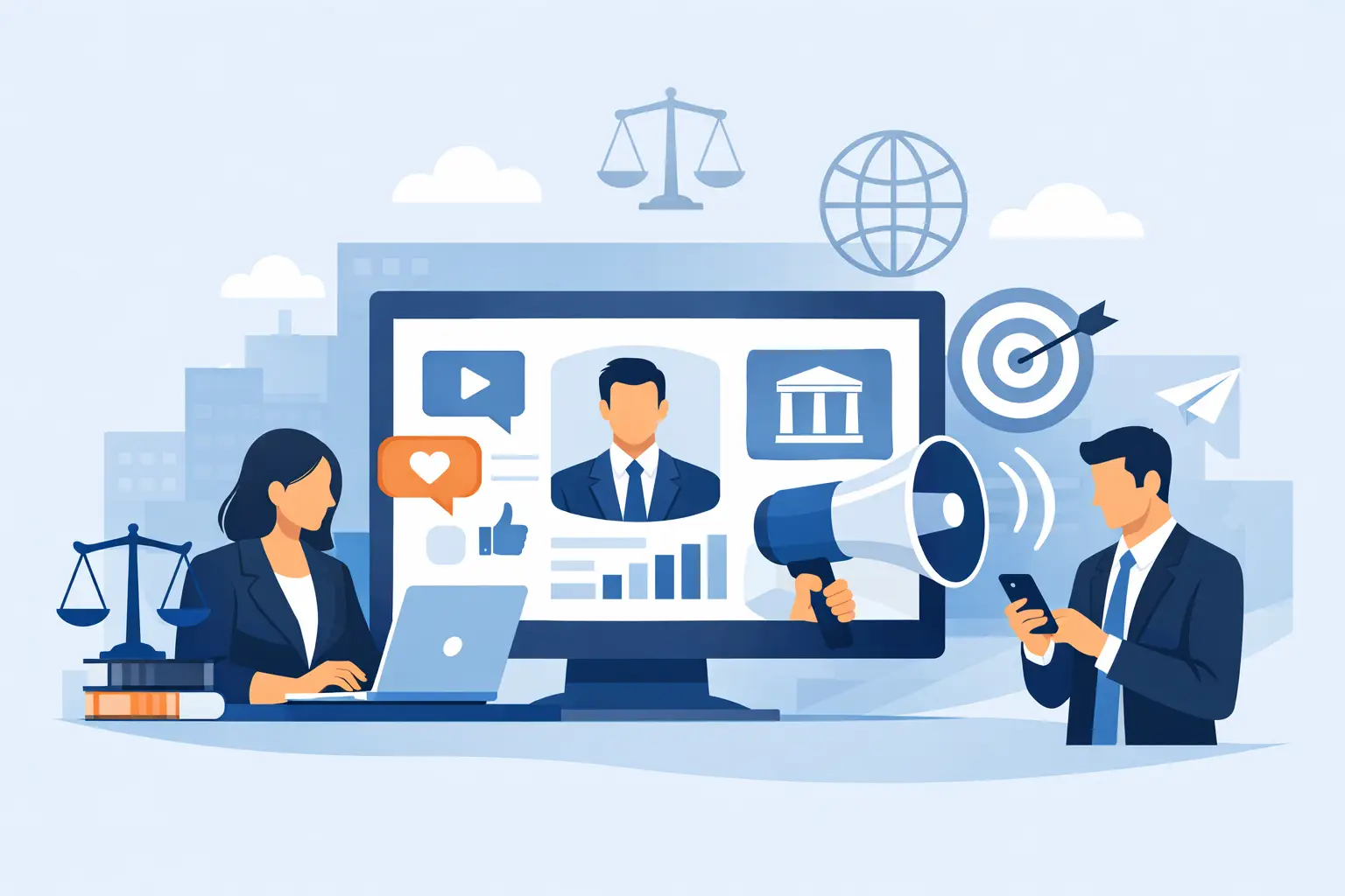 Como divulgar advocacia na internet