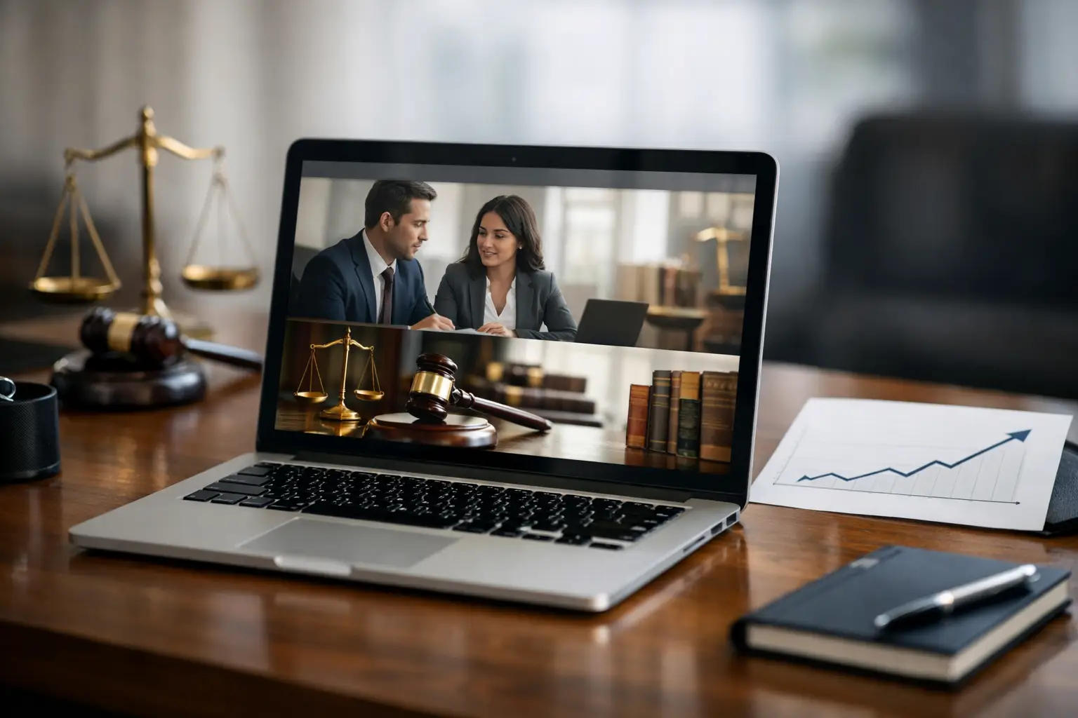 Análise de site jurídico que gera clientes